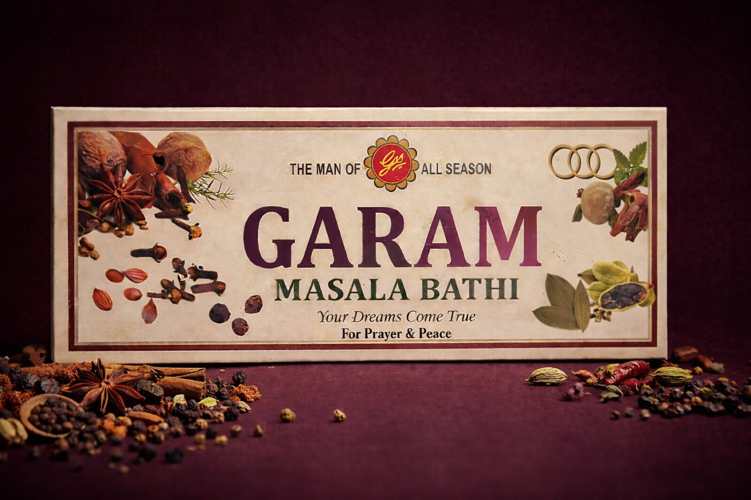 Garam Masala product packaging