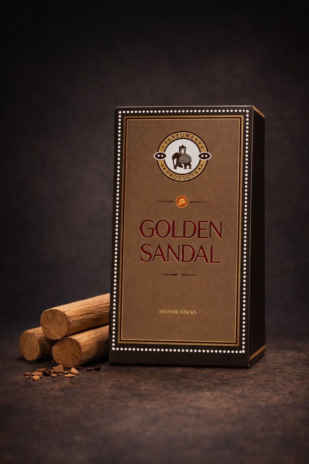 Golden Sandal agarbathi image